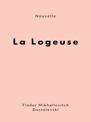 cover image of La Logeuse